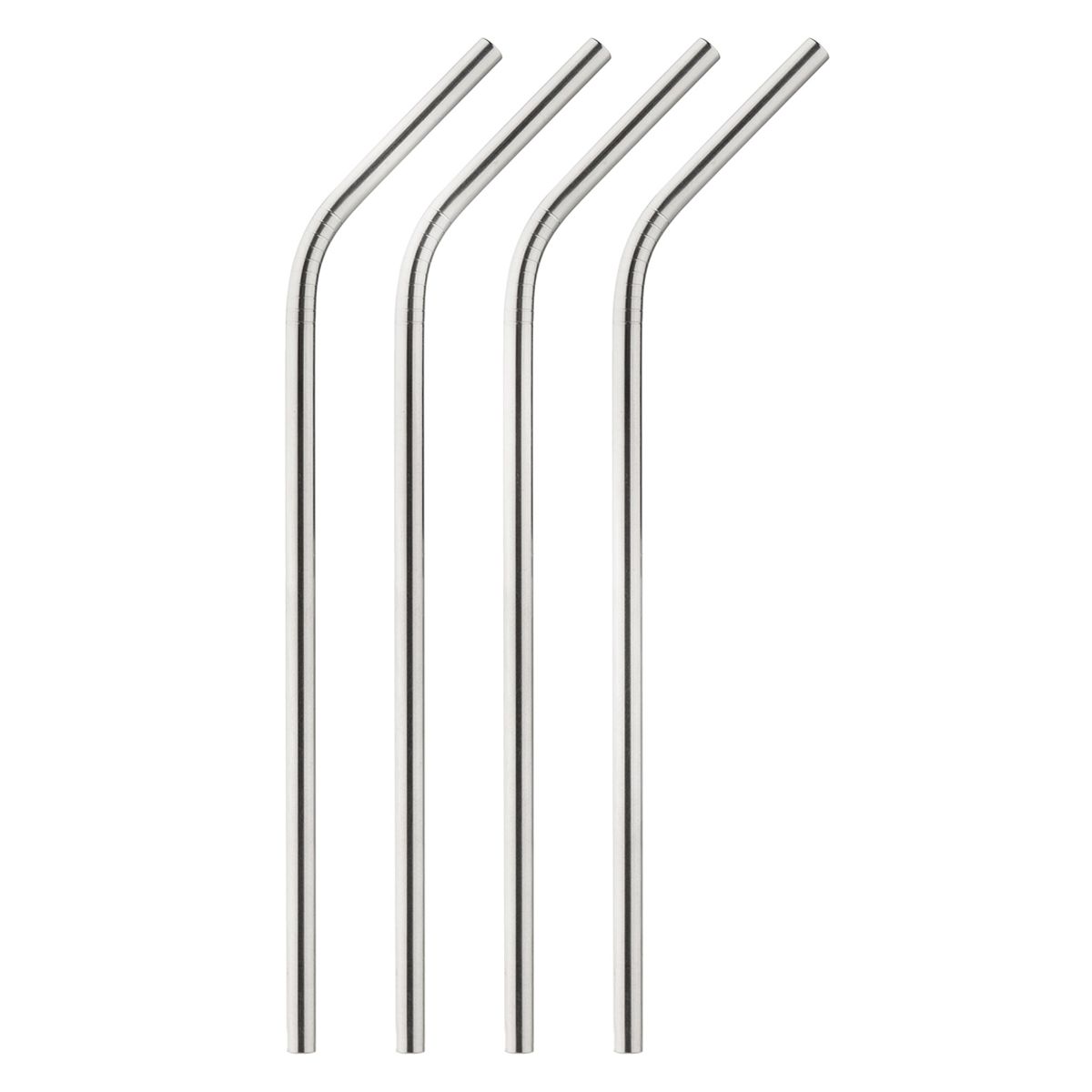 Stainless Steel Drinking Straws, Set of 4