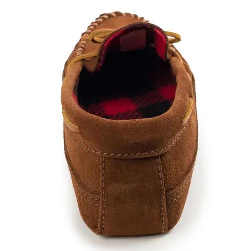 Minnetonka Moccasin Double Bottom Fleece Shoes 773 - Shoes Loafers