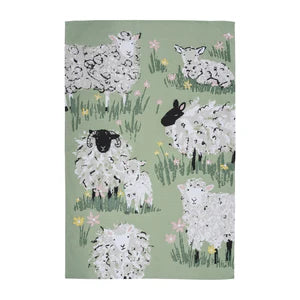 Woolly Sheep Tea Towel