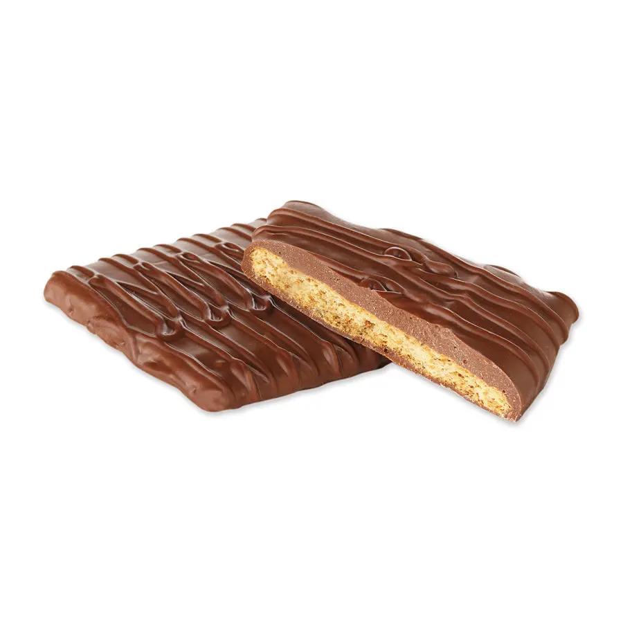 Ozarkland Milk Choc Graham Cracker - Chocolate Bulk Chocolates