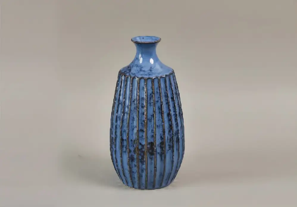 MayRich Company Blue Porcelain Vase - Vases Vases