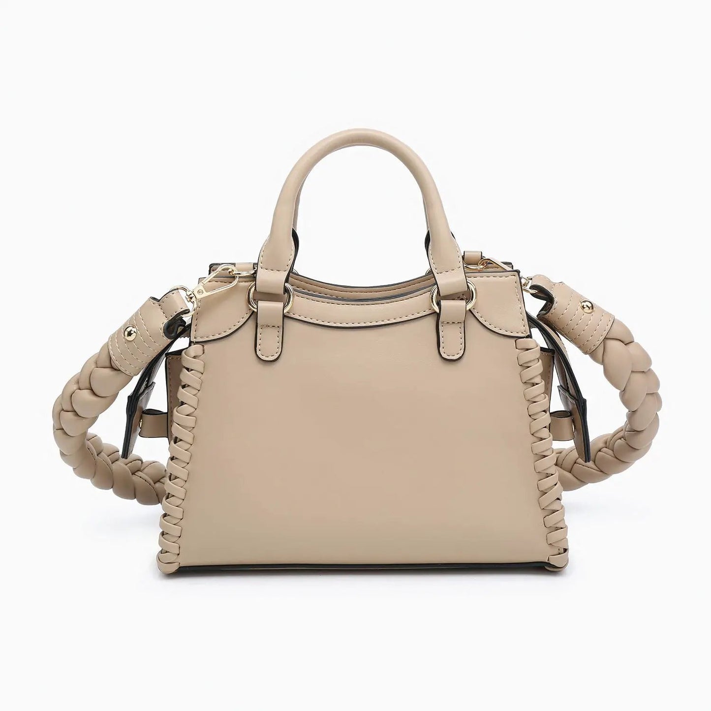 Jen & Co LLC Alana Whipstitch Crossbody with Knotted Handle - Cross Body Bags