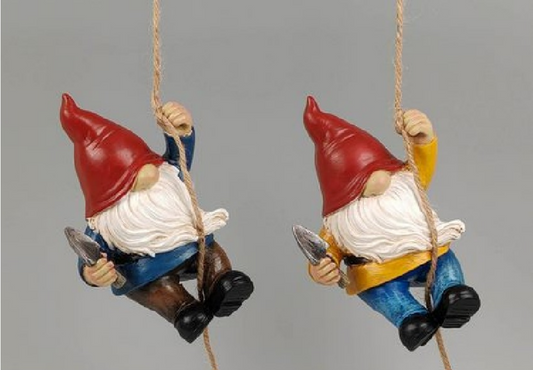 Gnome Climbing Garden Rope