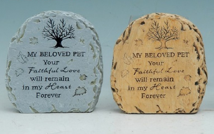 Pet Memorial Rock
