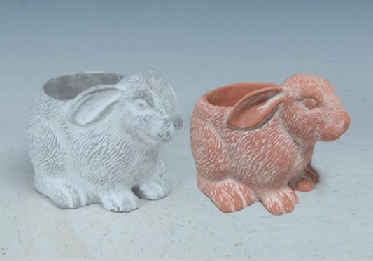 Cement Rabbit Pot / Planter