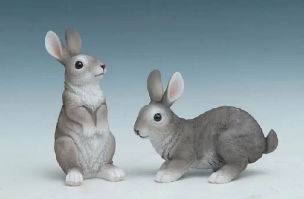 MayRich Company Resin Figurine Rabbit - Figurines Garden Sculptures & Statues