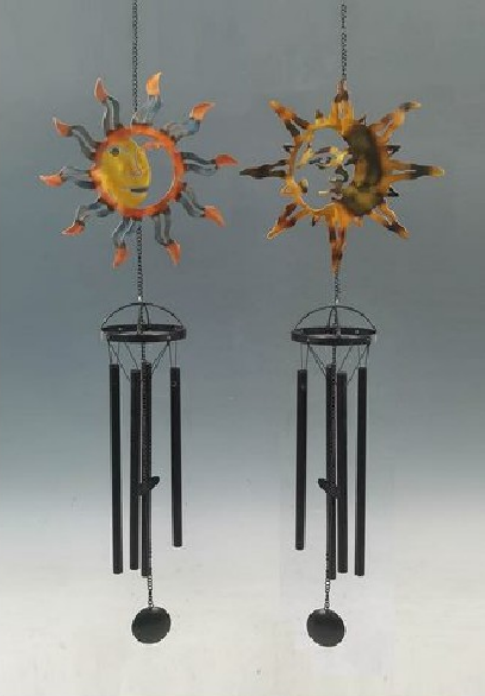 Sun Face Wind Chimes