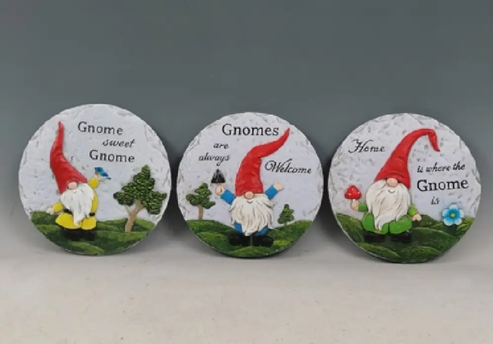 MayRich Company Gnome Stepping Garden Stone - Decor General Decor
