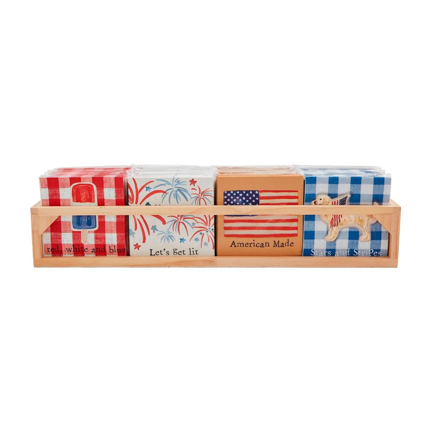 Mud Pie Americana Paper Napkin Sets