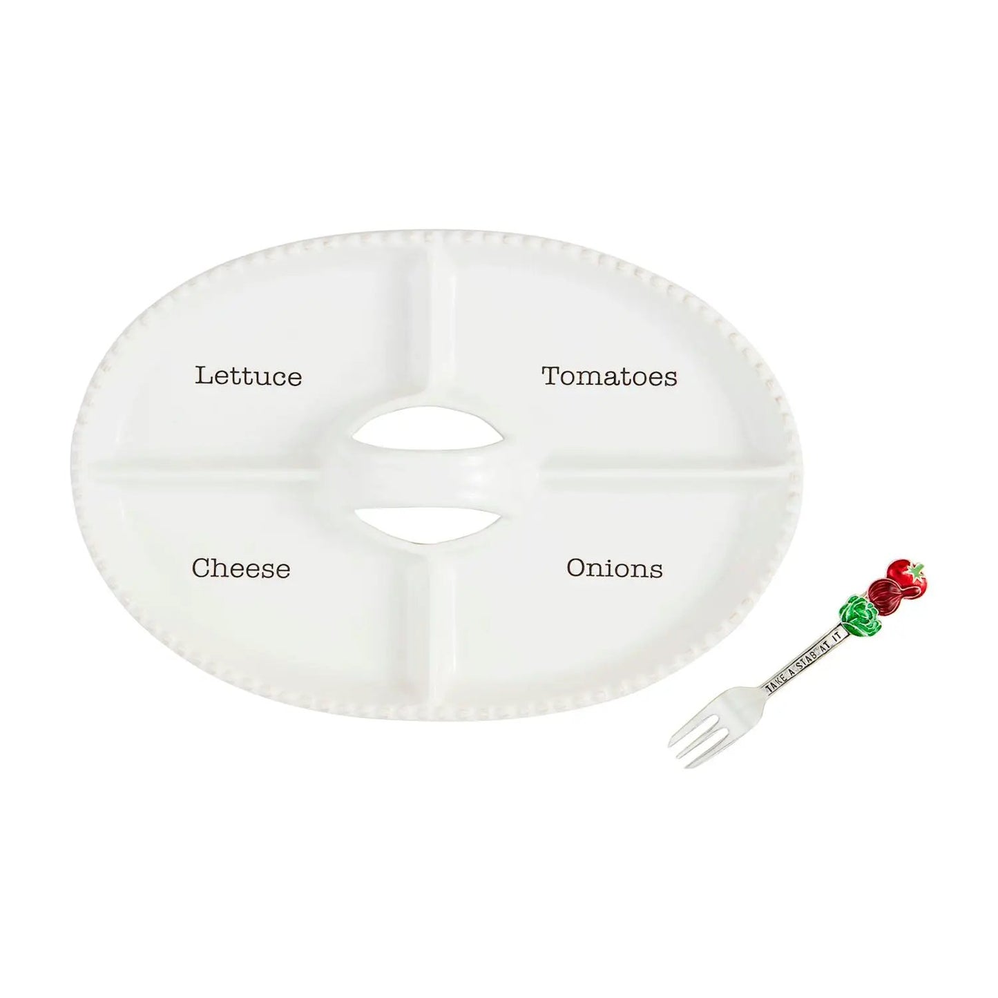 Mud Pie Mud Pie Handle Condiment Holder - Kitchen & Dining Kitchen Accessories
