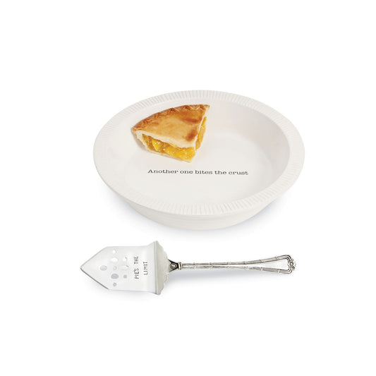 Mud Pie Pie Plate & Server Set