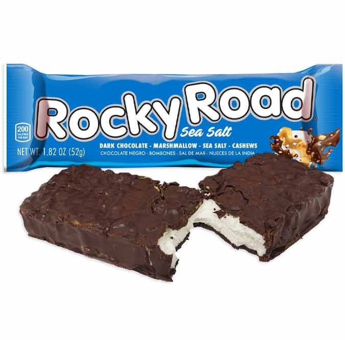 Rocky Road Dark Chocolate w/Sea Salt