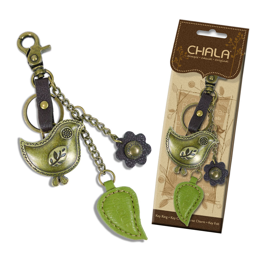 Chala Metal Charming Keychain - Bird bag