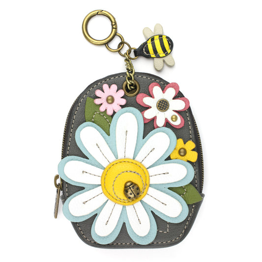 Chala Mini Coin Purse Keychain - Daisy bag