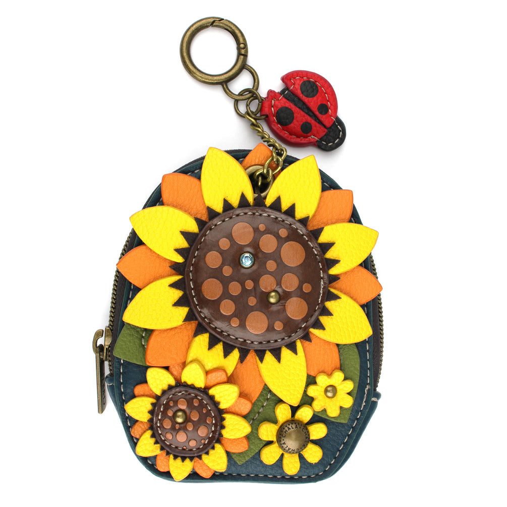 Chala Mini Coin Purse Keychain - Sunflower bag