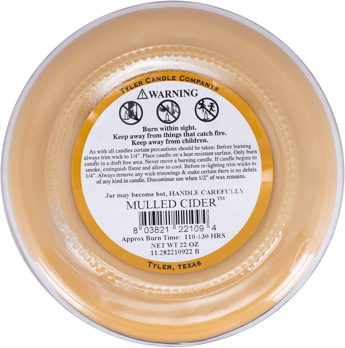 Mulled Cider Scented Jar Candle