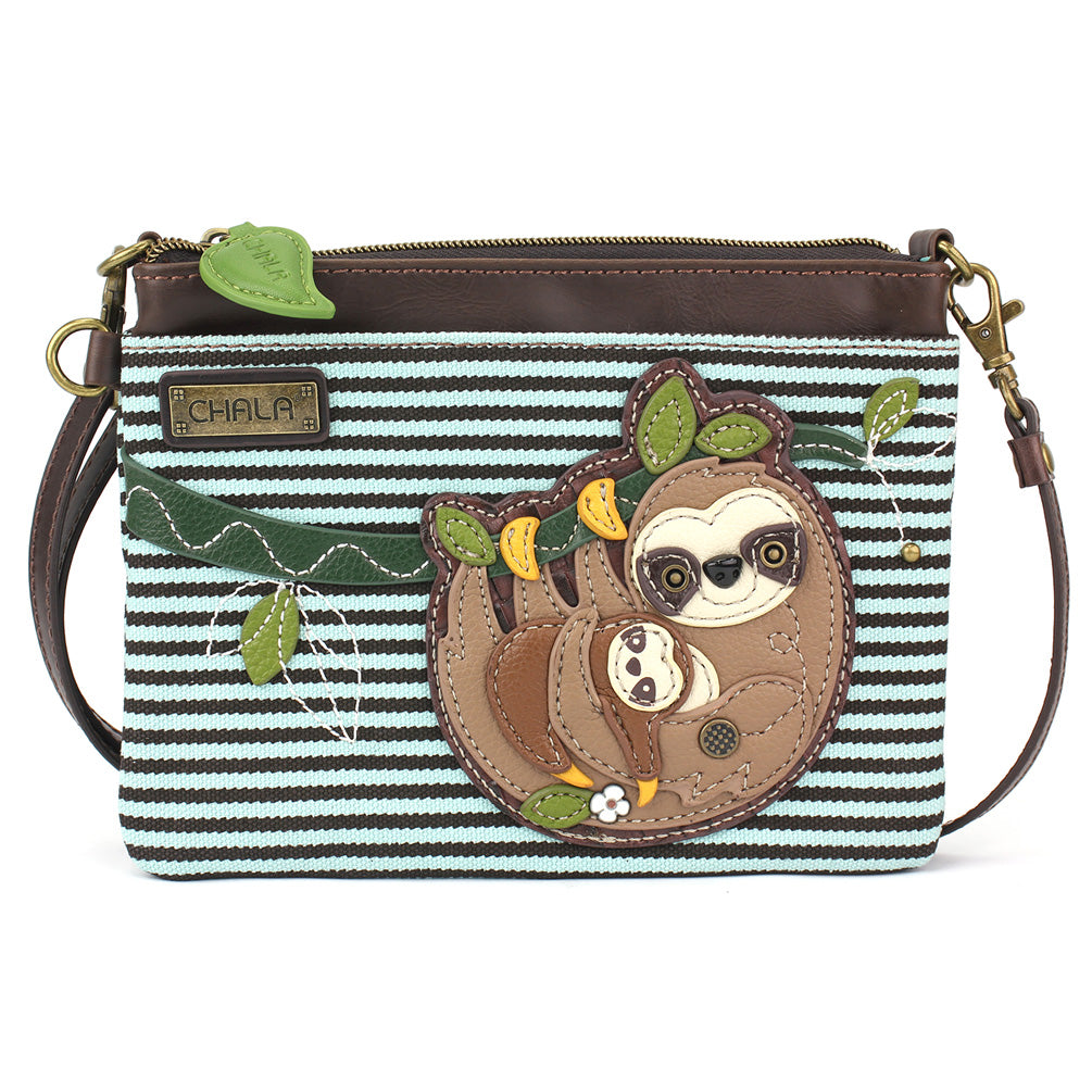 Chala Mini Crossbody - Sloth Family bag