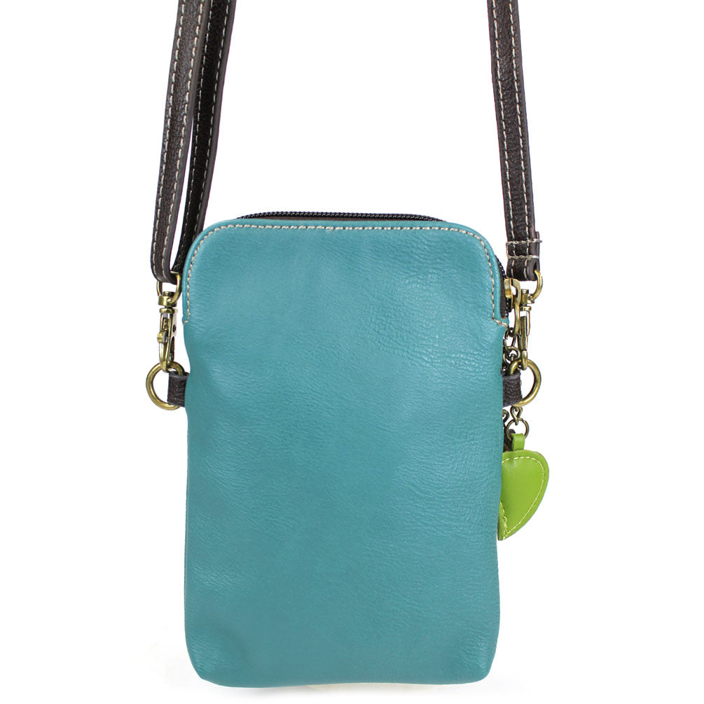 Chala Cellphone Xbody - Dragonfly (Turquoise) bag