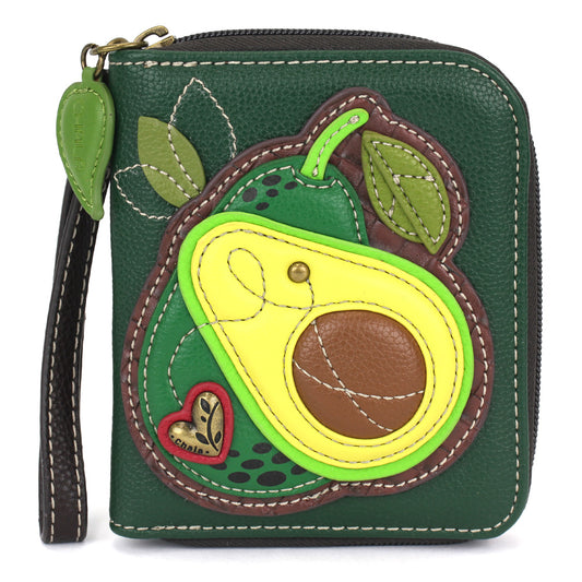 Chala Zip Around Wallet - Avocado bag