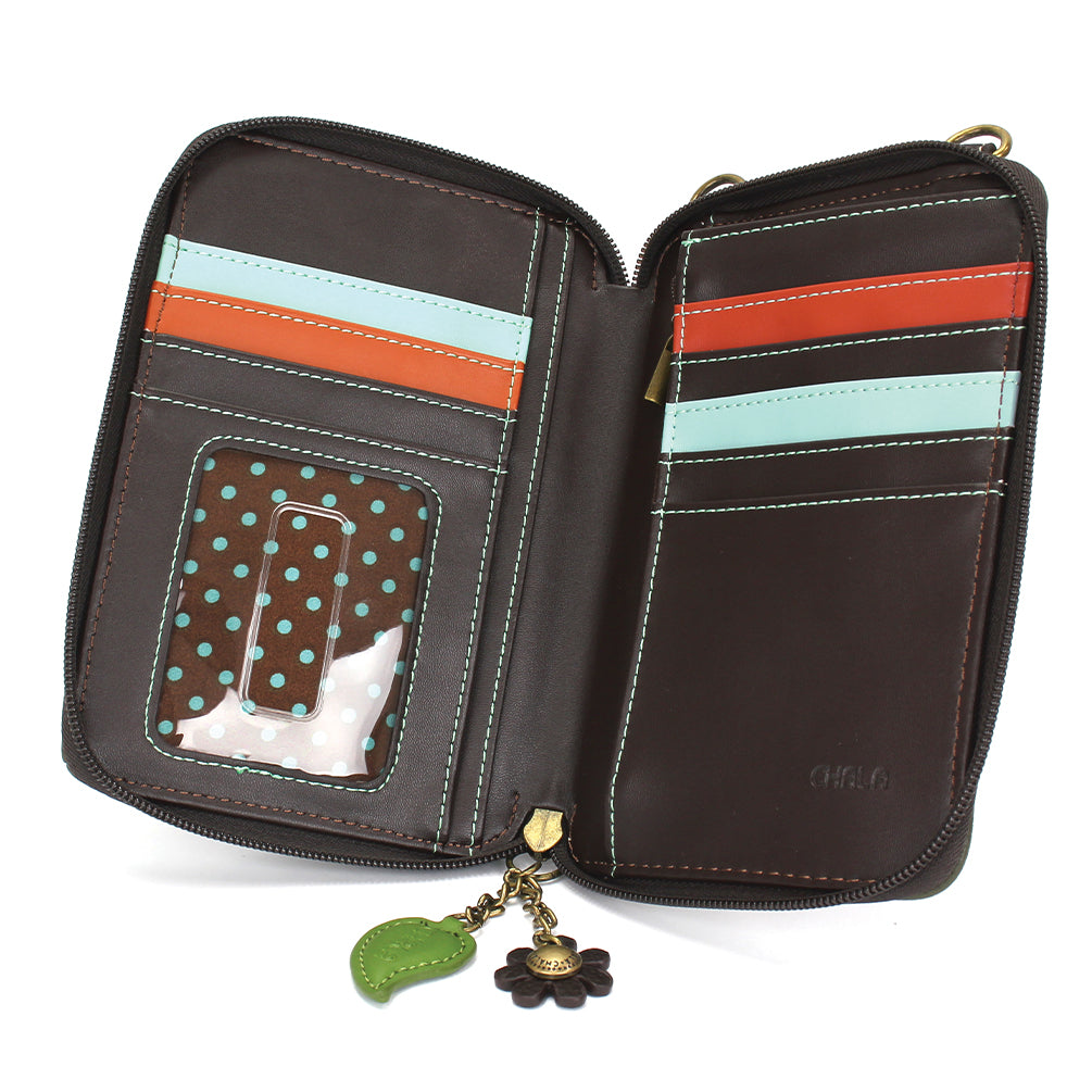 Chala Wallet Xbody - Monarch Butterfly bag