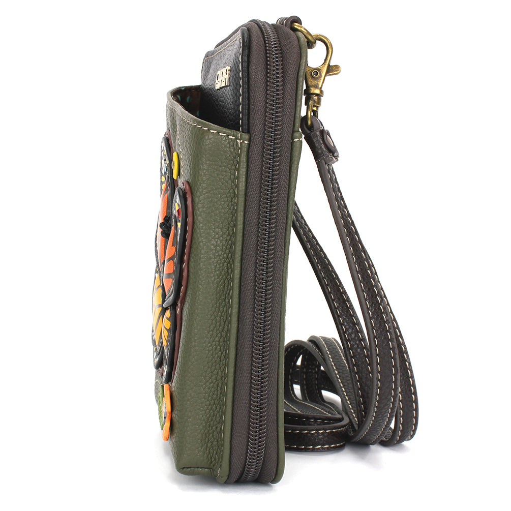 Chala Wallet Xbody - Monarch Butterfly bag