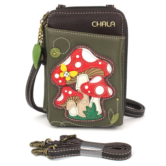 Chala Wallet Xbody - Mushrooms bag