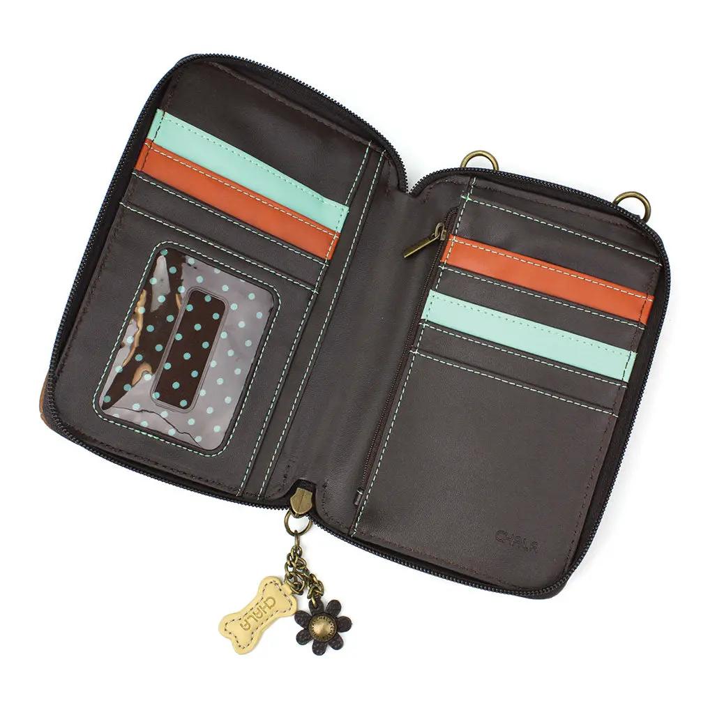 Chala Chala Wallet Crossbody- Ivory Pawprint bag - Handbags Chala Bag