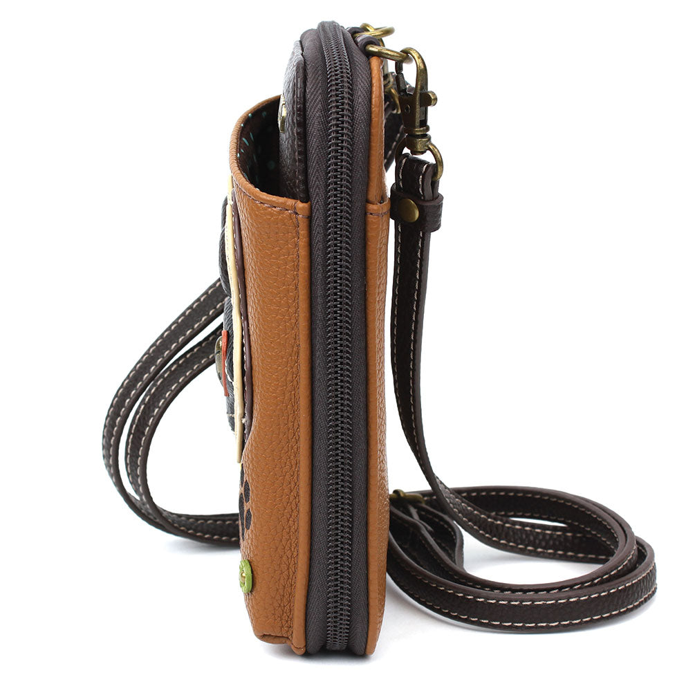 Chala Wallet Xbody - Ivory Pawprint bag