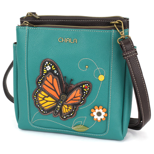 Chala Merry Messenger - Monarch Butterfly bag