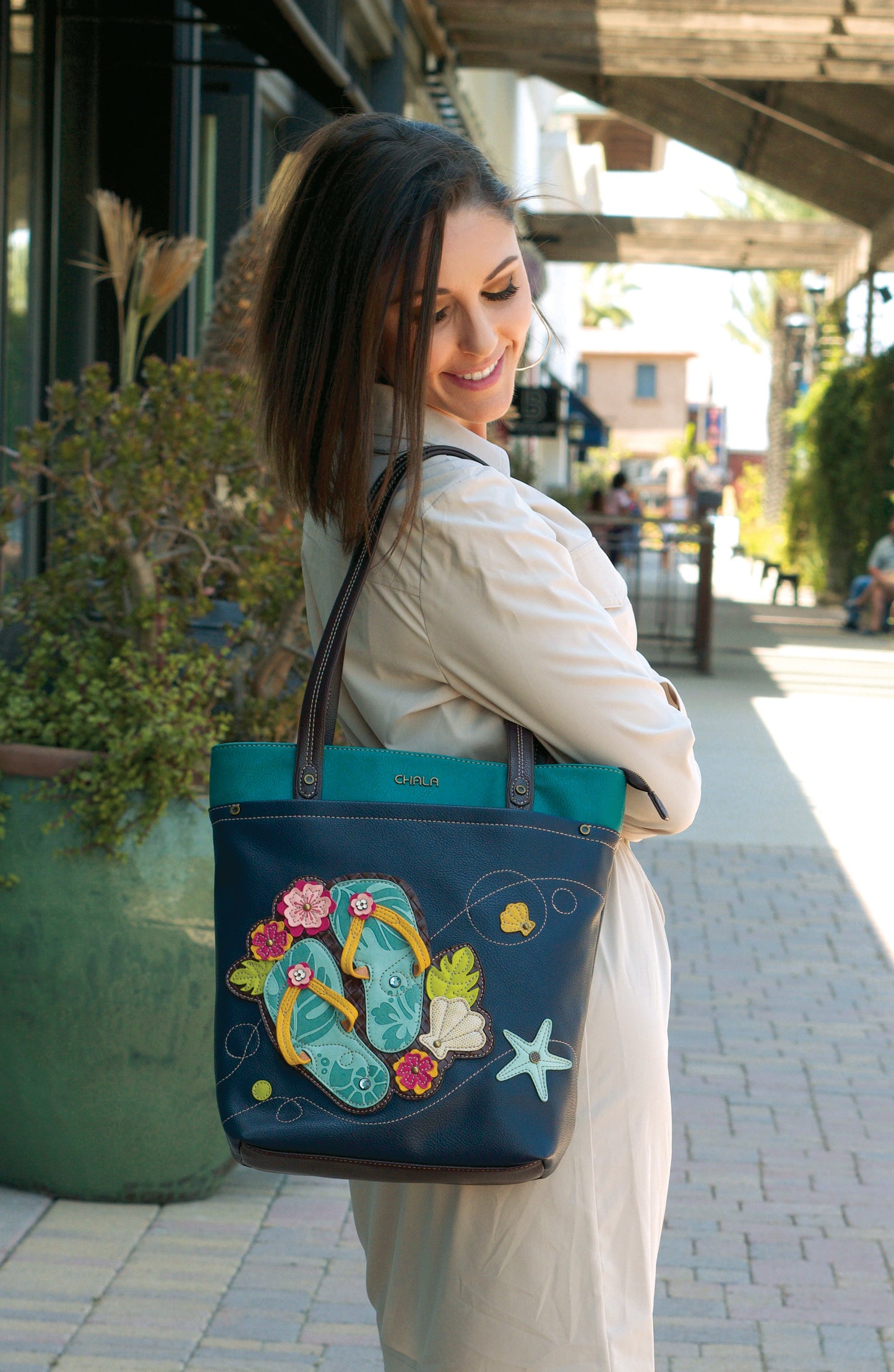 Chala Deluxe Everyday Tote - Flip Flop bag