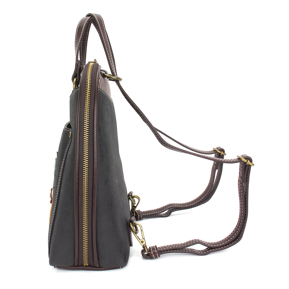 Chala Convertible Backpack Purse - Dragonfly bag