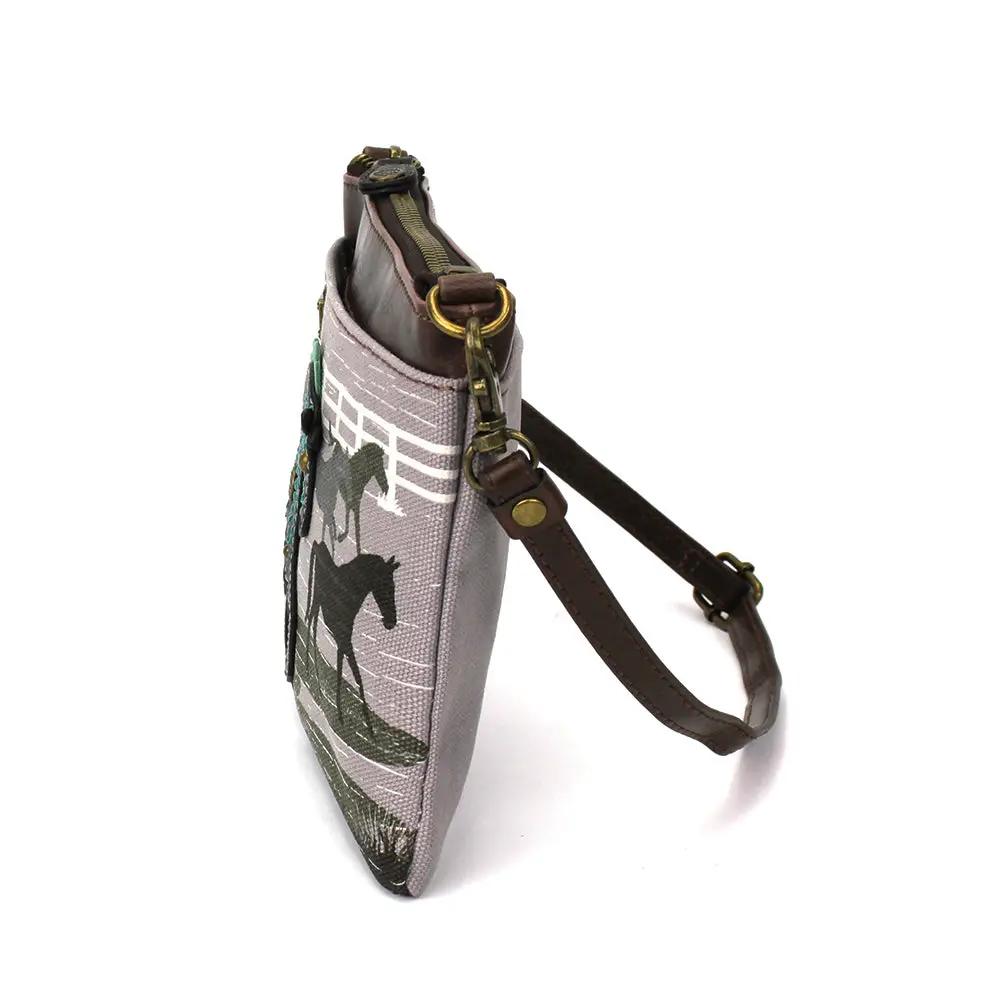Chala Chala Safari Double Pocket Xbody - Horse bag - Handbags Chala Bag