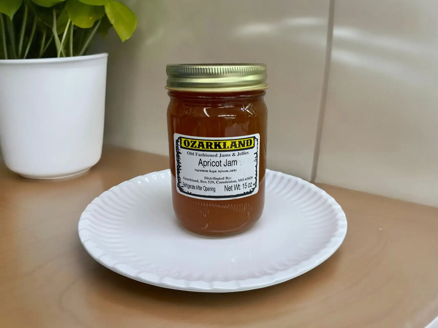 Ozarkland Apricot Jam - Jams & Jellies Jam