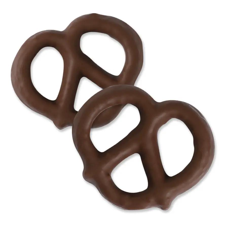Ozarkland Large Pretzels (layered) - Chocolate - Chocolate Bulk Chocolates