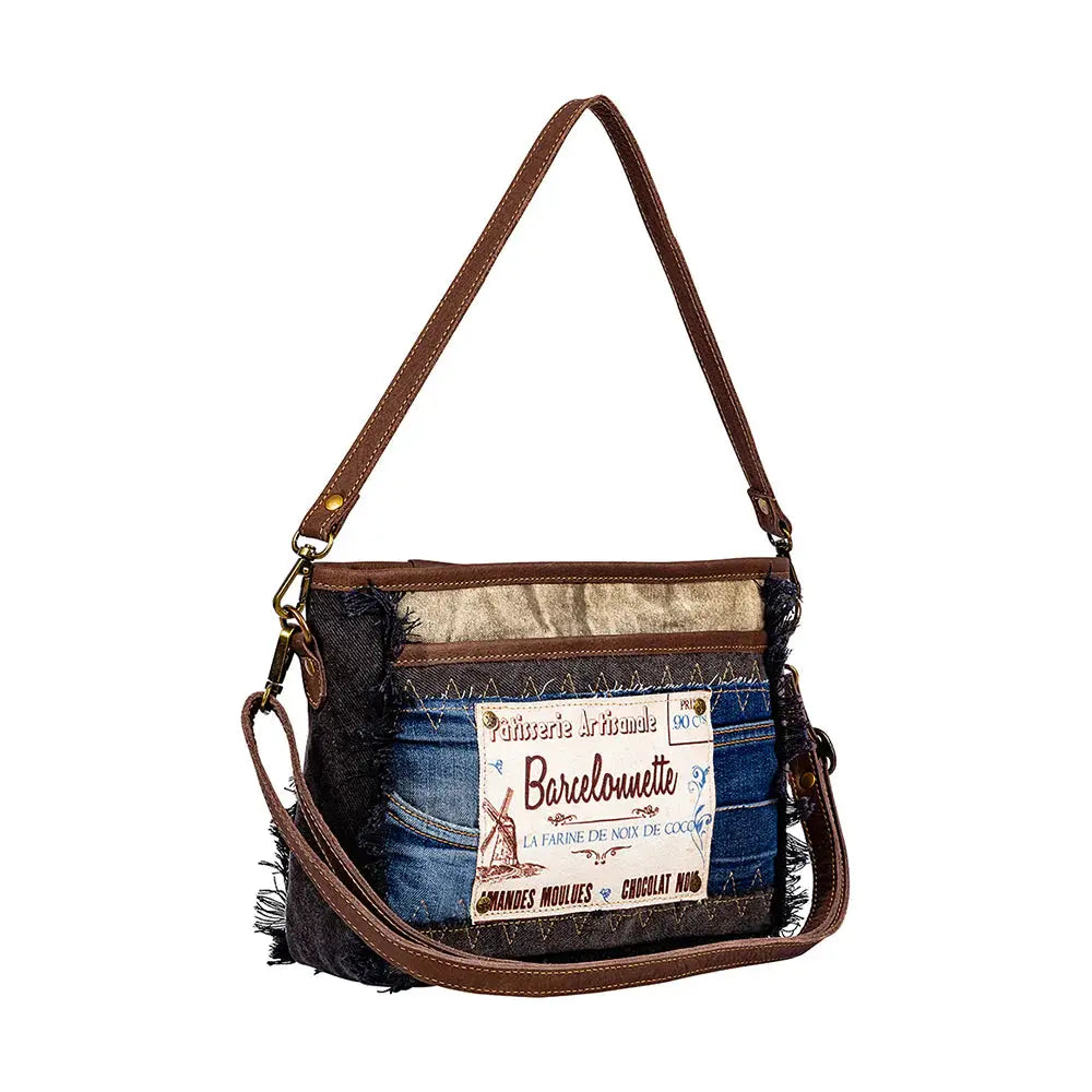 Myra Bag Barcelonnette Denim Small & Crossbody Bag - Handbags