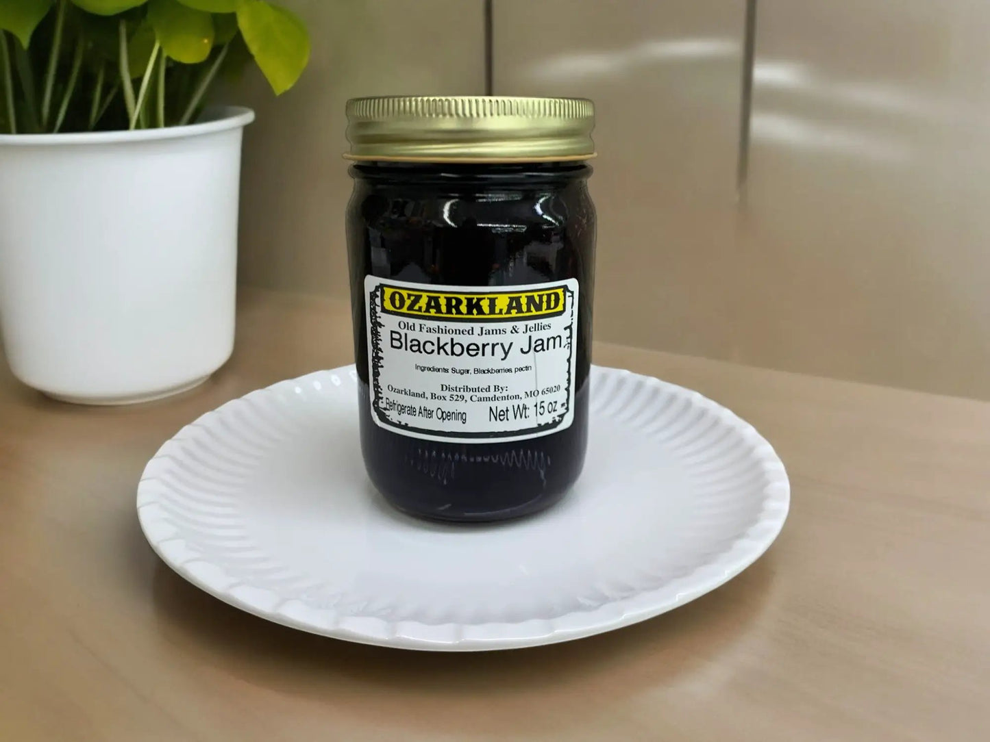Ozarkland Blackberry Jam - Jams & Jellies Jam