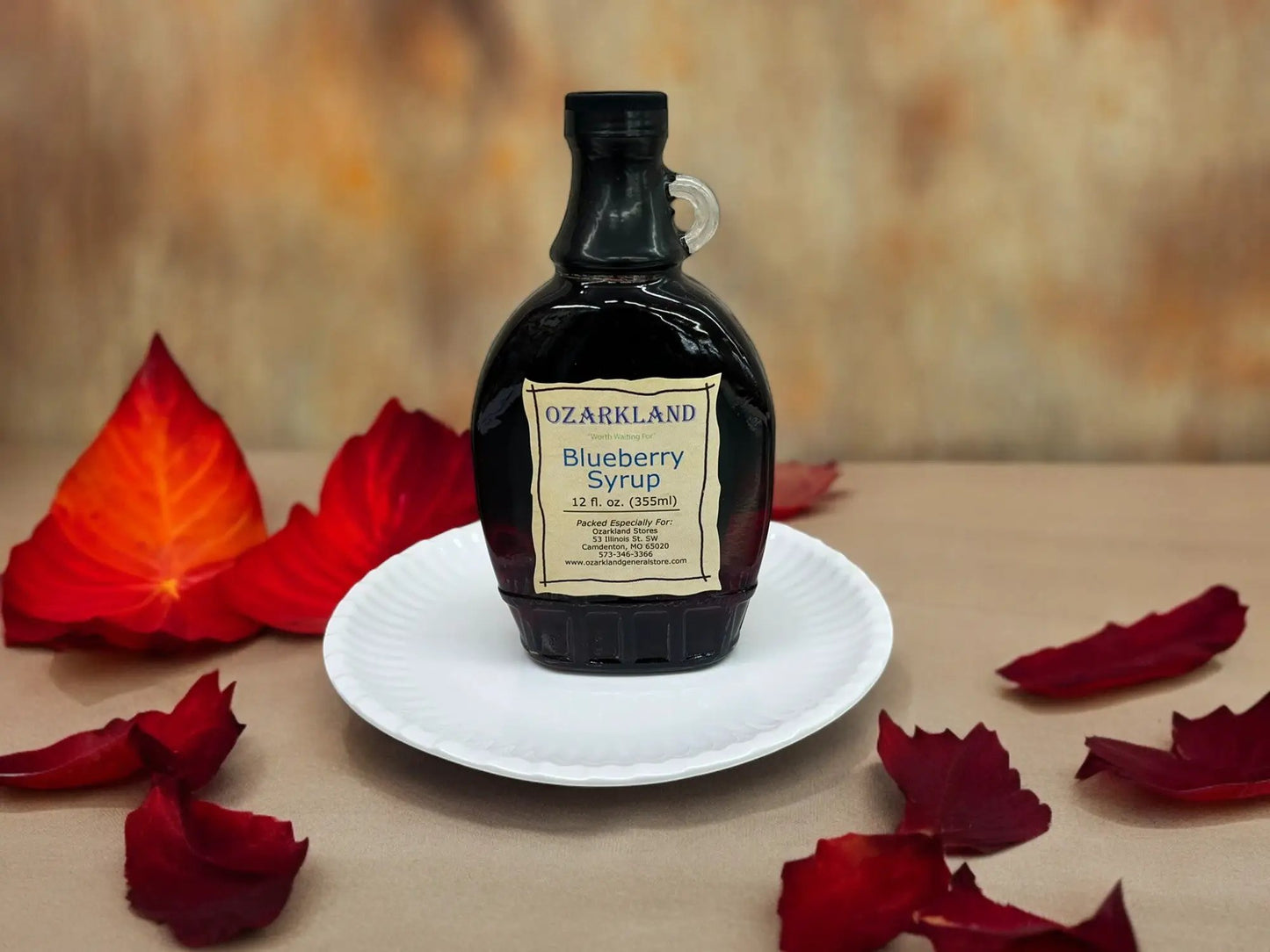 Ozarkland Blueberry Syrup - Food Items Syrup