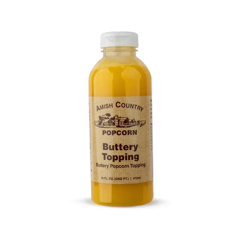 AMISH COUNTRY POPCORN Buttery Topping Popcorn Topping - Popcorn Popcorn Seasoning