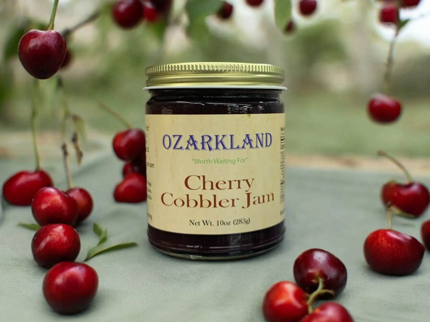 Ozarkland Cherry Cobbler Jam - Jams & Jellies Jam