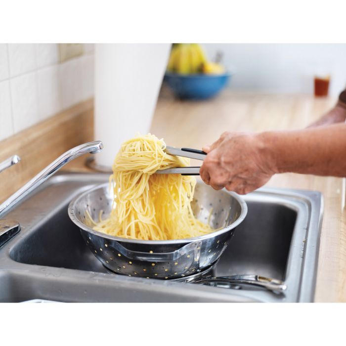 Cutlery-Pro Silicone Tong (Black 12in)