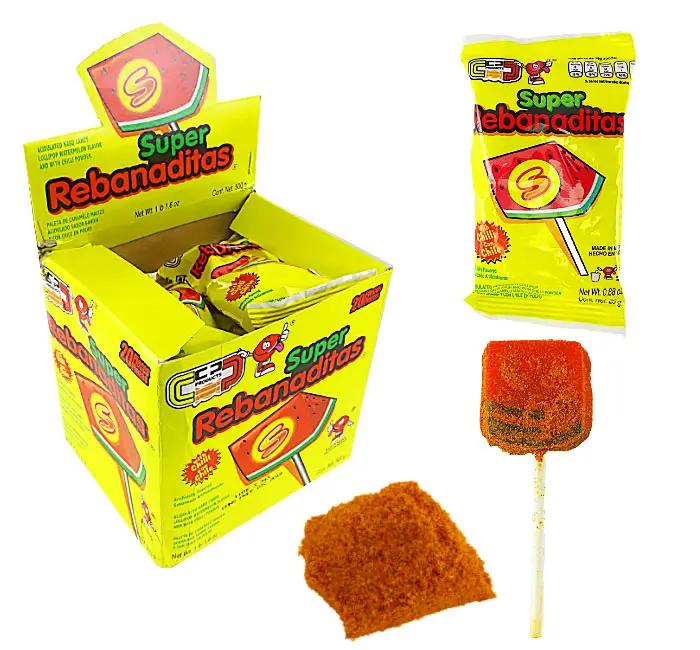 Redstone Foods Inc Super Rebanadita Sandy Lollipop - Candy & Chocolate Novelty Candies