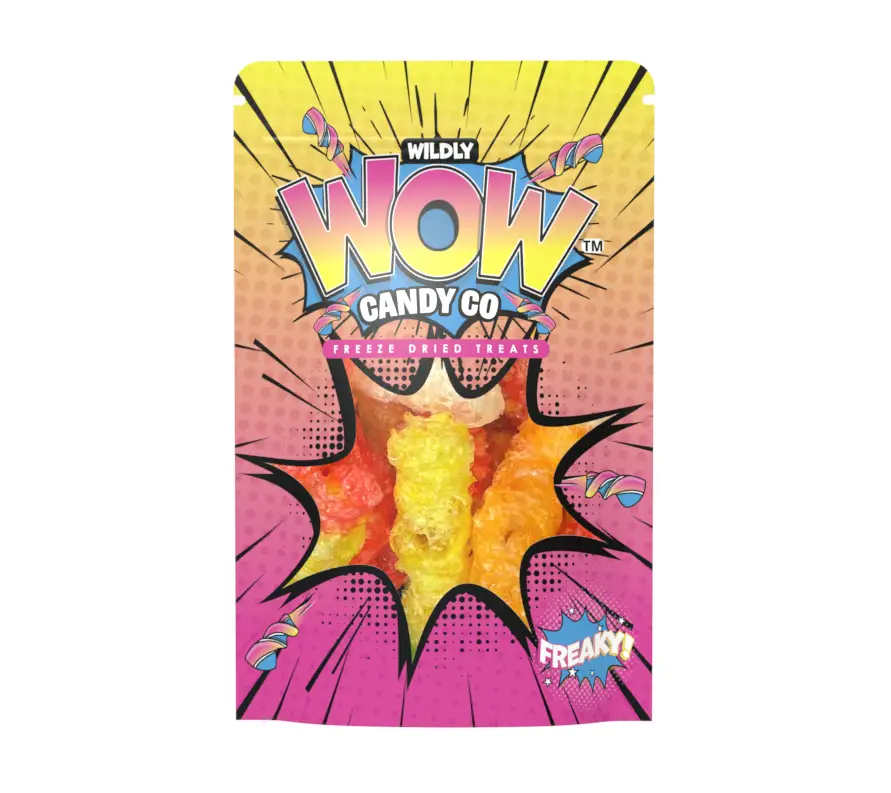 Ozarkland Wow Candy Freeze Dried Gummy Worms - Candy
