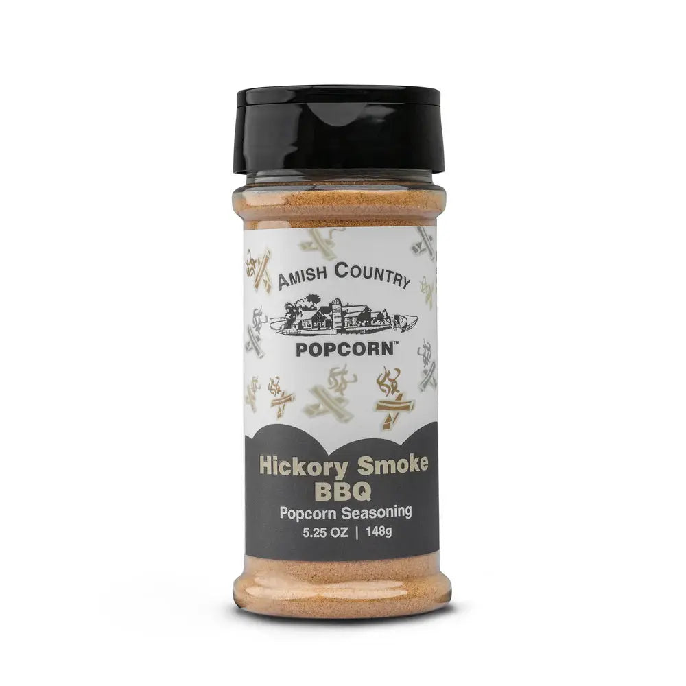 AMISH COUNTRY POPCORN Hickory Smoke BBQ Popcorn Seasoning - Seasonings & Spices Popcorn Seasoning