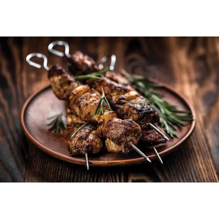 Harold Import Kitchen Chrome Skewer (12in) - Kitchen & Dining Kitchen Accessories