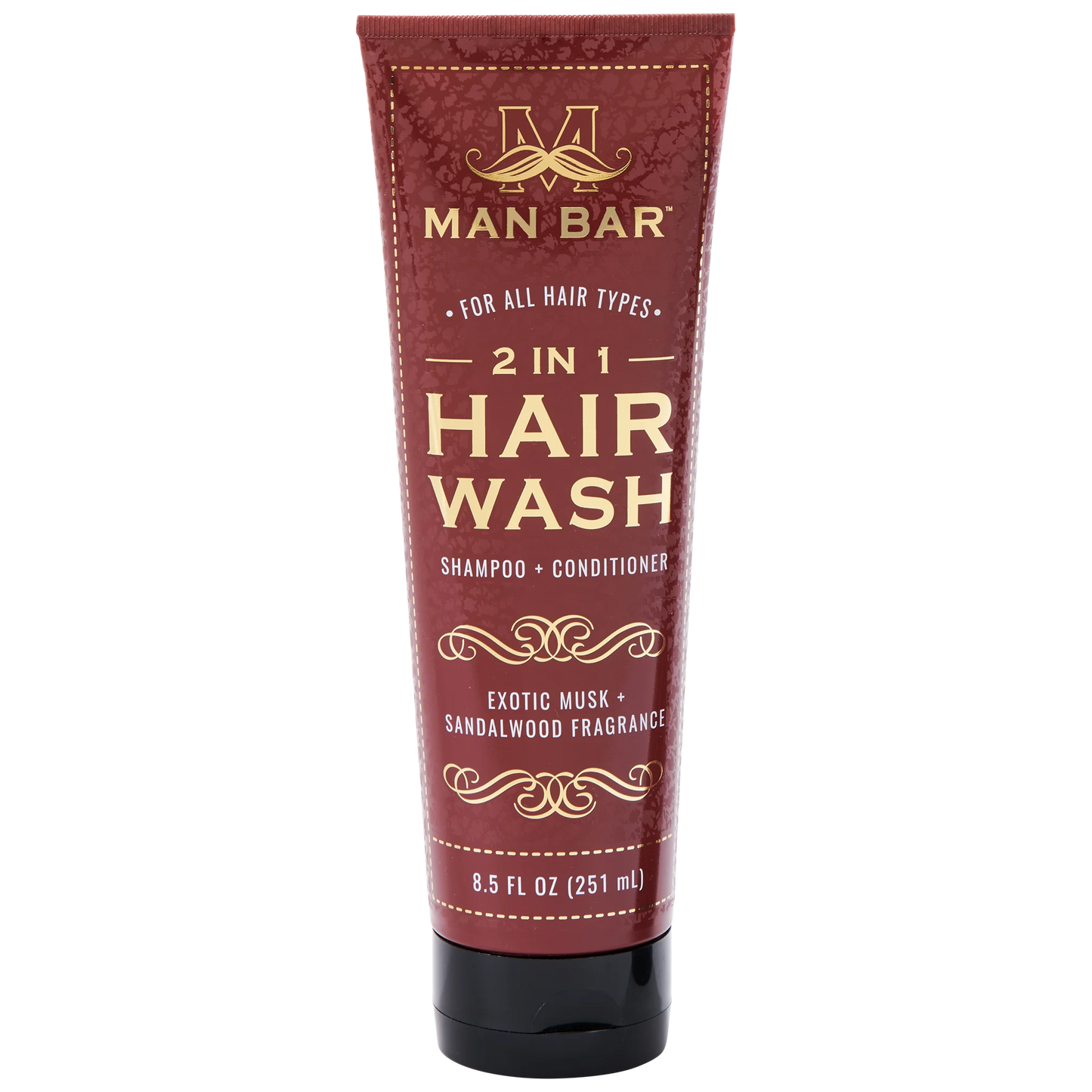 Man Bar Soap MAN BAR 2N1 HAIR WASH MUSK & SAND - Conditioners Shampoo & Conditioner