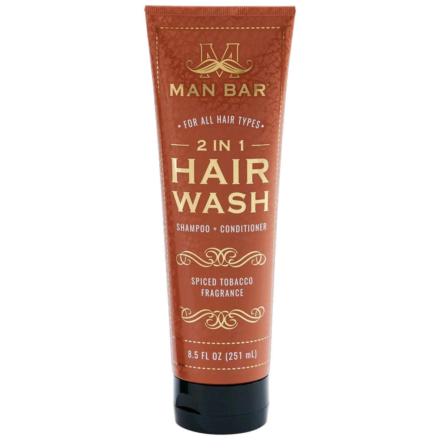 Man Bar Soap MAN BAR 2N1 HAIR WASH SPICE TOBACCO - Shampoo Shampoo & Conditioner