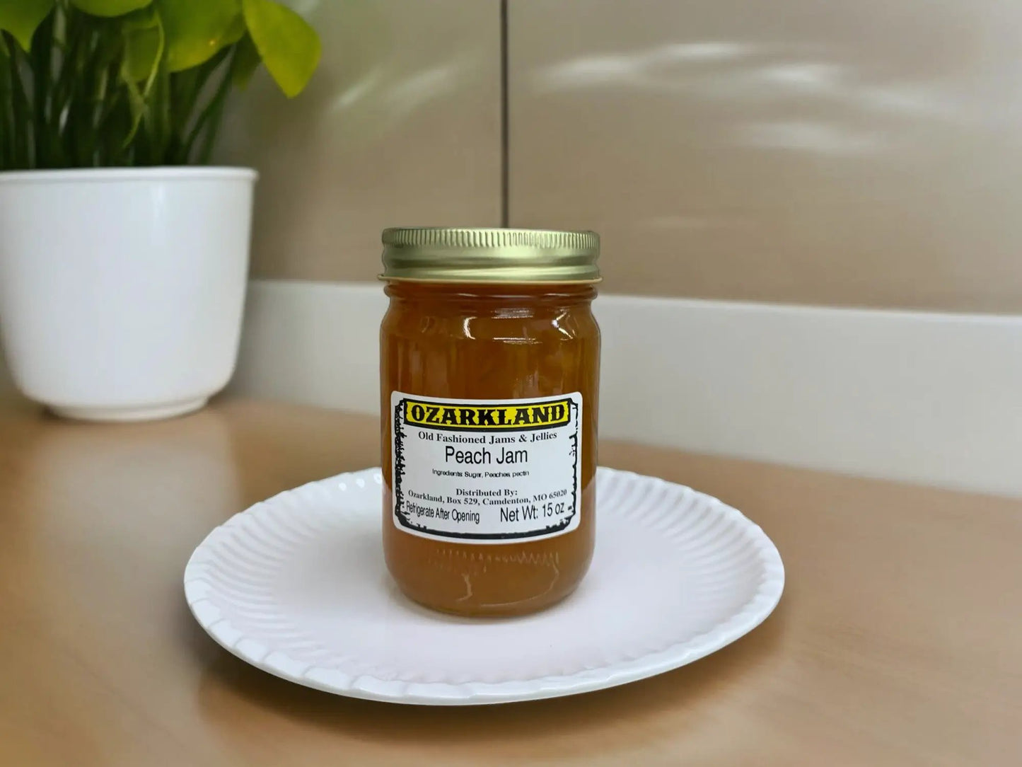 Ozarkland Peach Jam - Jams & Jellies Jam
