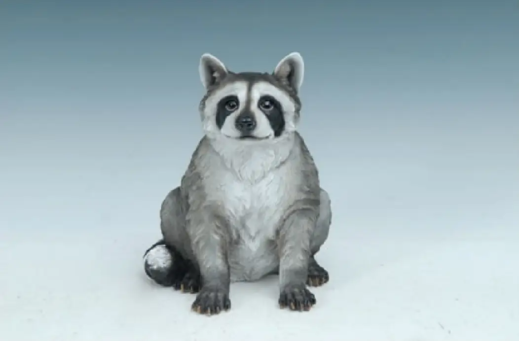 MayRich Company Resin Figurine Raccoon 8x9x11 - Figurines Garden Sculptures & Statues