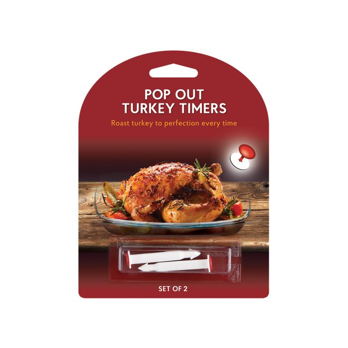 Roasting Pop-Out Timers for Roasting Turkey, Set of 2