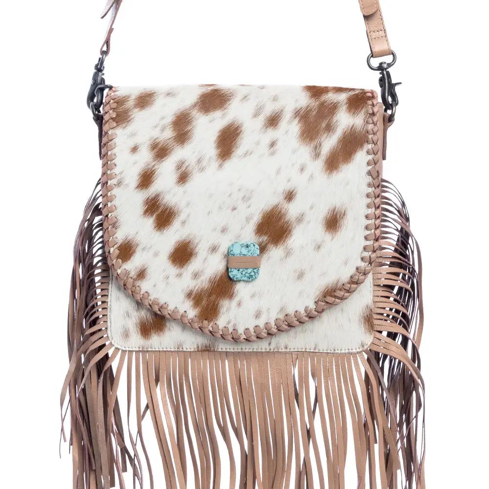 Myra Bag Corona Mia Leather & Hairon - Cross Body Bags Myra Bag